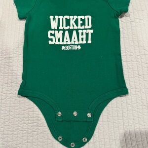 For all my Bostonian moms/ twin moms One Piece Bodysuit (2 available)